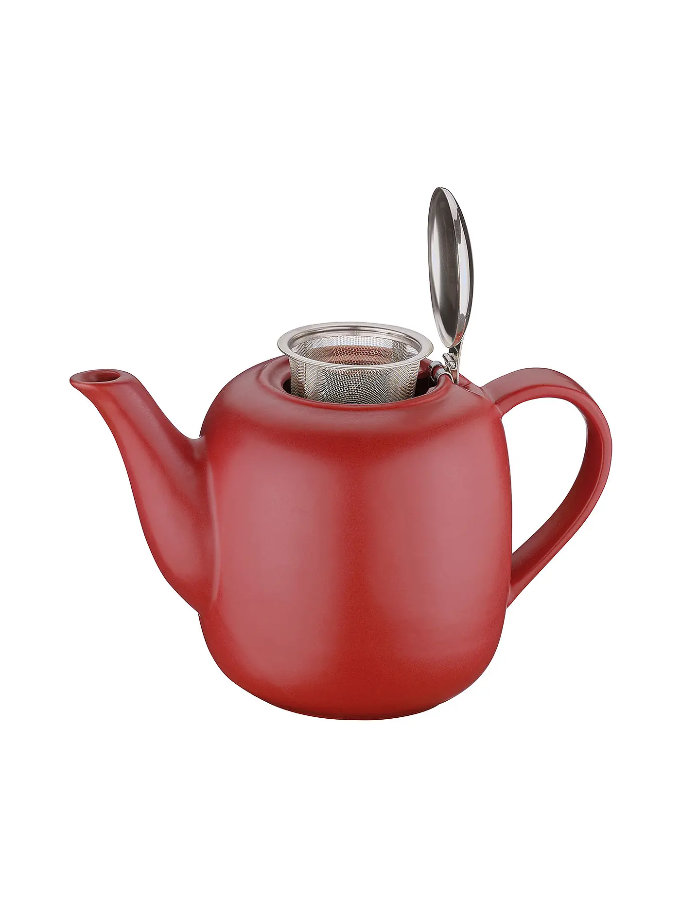 KÜCHENPROFI | Teekanne LONDON 1,5l Keramik/Rot | 